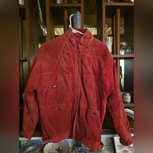 Neil Martin Vintage Men's Red Leather Jacket